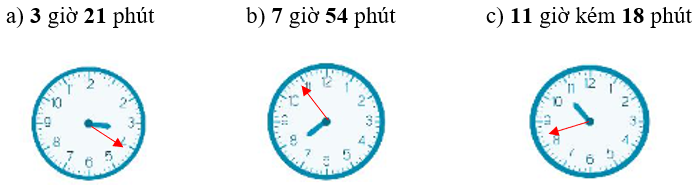 Vở bài tập Toán lớp 3 (Chân trời) Tập 1 trang 73, 74 Xem đồng hồ - Chân trời sáng tạo (ảnh 1)
