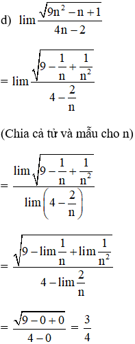 Giải bài 3 trang 121 sgk Đại Số 11 | Để học tốt Toán 11