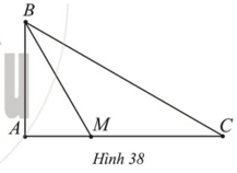 Đo các góc BAC, BMA, BMC, ACB ở Hình 38, từ kết quả đó cho biết (ảnh 1)