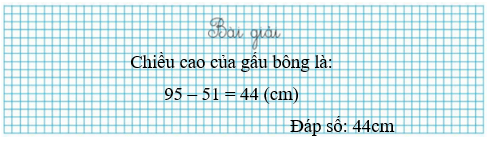 Giải vở bài tập Toán lớp 2 Tập 1 trang 70 Bài toán ít hơn | Chân trời sáng tạo