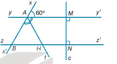 Sách bài tập Toán 7 Bài 10: Tiên đề Euclid. Tính chất của hai đường thẳng song song - Kết nối tri thức (ảnh 1)