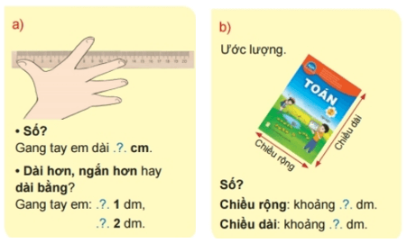 Giải Toán lớp 2 Tập 1 trang 31, 32, 33 Đề-xi-mét | Giải bài tập Toán lớp 2 Chân trời sáng tạo.