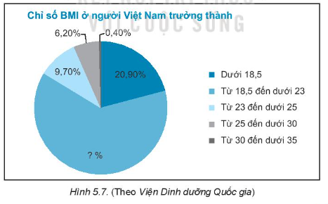 Sách bài tập Toán Bài 18: Biểu đồ hình quạt tròn - Kết nối tri thức (ảnh 1)