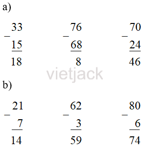 Luyện tập trang 70, 71 Tập 1 hay nhất