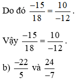 Bài 1: Phân số với tử số và mẫu số là số nguyên | Lý thuyết Toán lớp 6 Chân trời sáng tạo