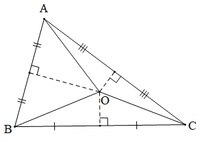 Giải Toán 7 Bài 12 (Cánh diều): Tính chất ba đường trung trực của tam giác (ảnh 1)