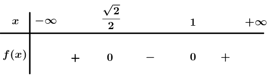 Tập nghiệm của bất phương trình căn bậc hai 2x^2- (căn bậc hai 2+1)x+1<0 là: (ảnh 1)