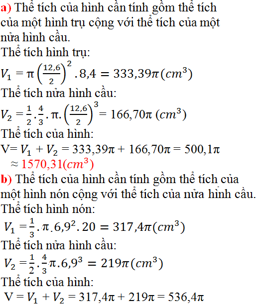 Giải bài 43 trang 130 SGK Toán 9 Tập 2 | Giải toán lớp 9