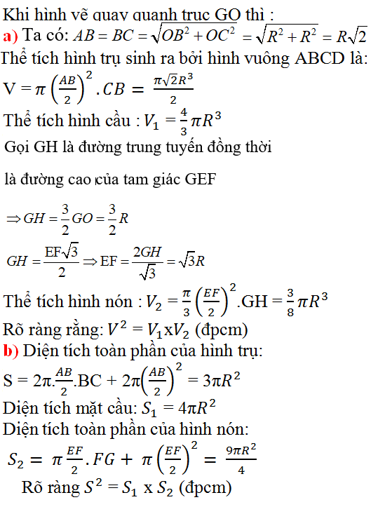 Giải bài 44 trang 130 SGK Toán 9 Tập 2 | Giải toán lớp 9