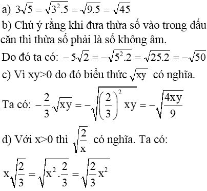 Để học tốt Toán 9 | Giải bài tập Toán 9