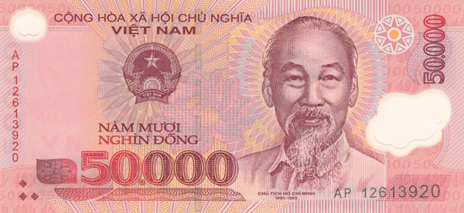 Tờ tiền sau có mệnh giá bao nhiêu? A. 10 000 đồng B. 20 000 đồng (ảnh 1)