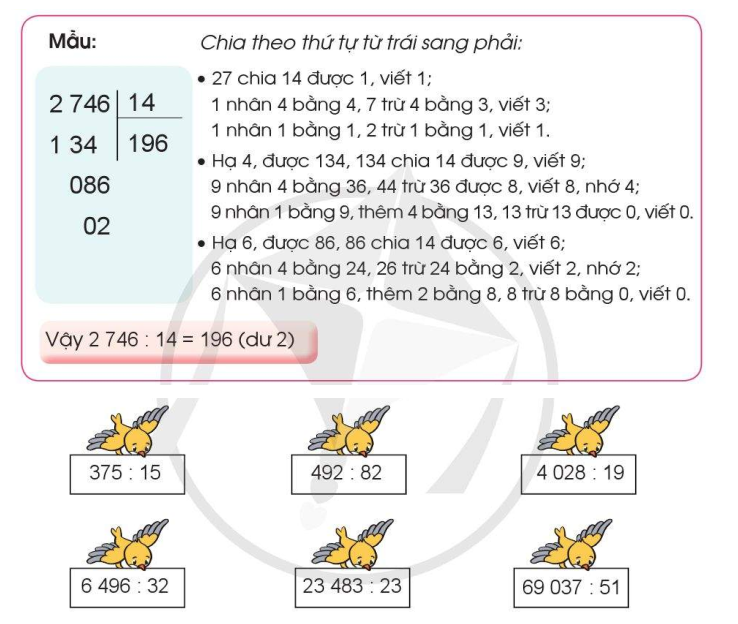 Đặt tính rồi tính (theo mẫu):   (ảnh 1)