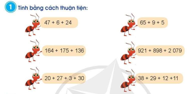 Tính bằng cách thuận tiện: (ảnh 1)