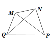 Vẽ tứ giác MNPQ và tìm:  ‒ Hai đỉnh đối nhau;  ‒ Hai đường chéo;  ‒ Hai cạnh đối nhau. (ảnh 1)