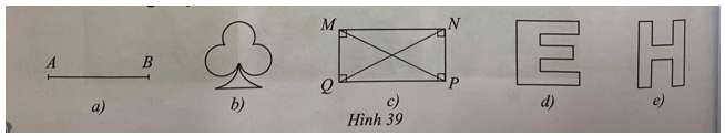 Bài tập trắc nghiệm Hình có tâm đối xứng có đáp án | Toán lớp 6 Kết nối tri thức