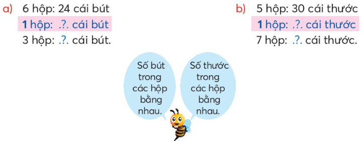 Giải SGK Toán lớp 4 trang 19, 20 Bài 6: Bài toán liên quan đến rút về đơn vị | Chân trời sáng tạo (ảnh 1)