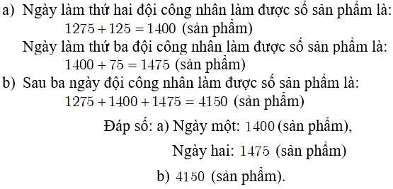 Bài tập cuối tuần Toán lớp 4 Chân trời sáng tạo Tuần 7 (ảnh 3)