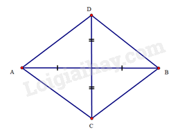Sách bài tập Toán 8 Bài 6 (Cánh diều): Hình thoi (ảnh 2)