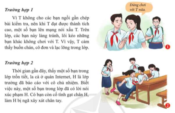 GDCD 7 Bài 8: Bạo lực học đường | Cánh diều (ảnh 2)