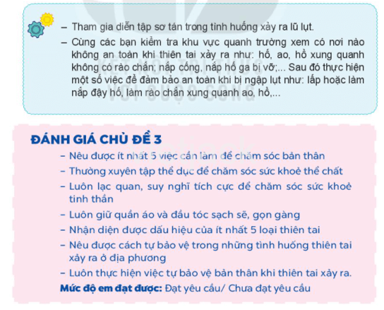 Bài 2: Ứng phó với thiên tai