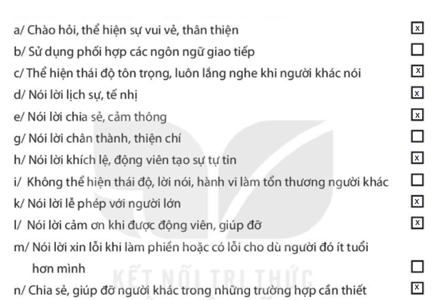 Bài 3: Giao tiếp phù hợp