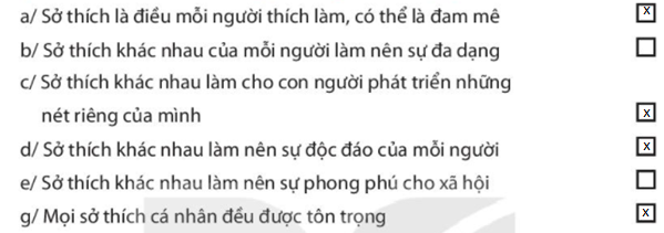 Bài 3: Sở thích và khả năng của em