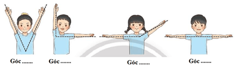 Vở bài tập Toán lớp 4 (Chân trời) Chân trời sáng tạo Bài 30: Đo góc - Góc nhọn, góc tù, góc bẹt