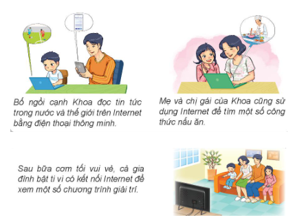 Tin học lớp 3 trang 30, 31, 32, 33 Bài 6: Khám phá thông tin trên Internet | Kết nối tri thức (ảnh 1)