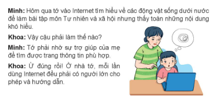 Tin học lớp 3 trang 30, 31, 32, 33 Bài 6: Khám phá thông tin trên Internet | Kết nối tri thức (ảnh 3)