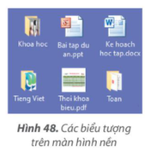 Tin học lớp 3 trang 38, 39, 40, 41 Bài 8: Sơ đồ hình cây. Tổ chức thông tin trong máy tính | Kết nối tri thức (ảnh 3)