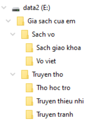 Tin học lớp 3 trang 42, 43, 44, 45 Bài 9: Thực hành với tệp và thư mục trong máy tính | Kết nối tri thức (ảnh 3)