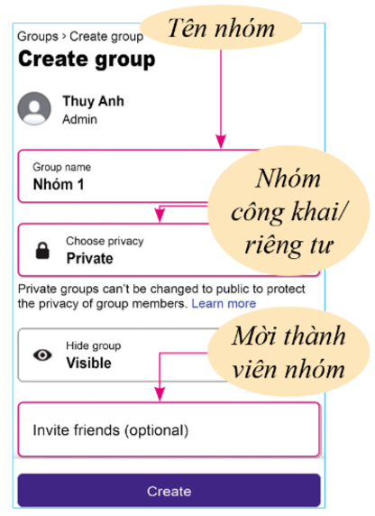 Lý thuyết Tin Học 7 Bài 3: Trao đổi thông tin trên mạng xã hội - Kết nối tri thức (ảnh 1)