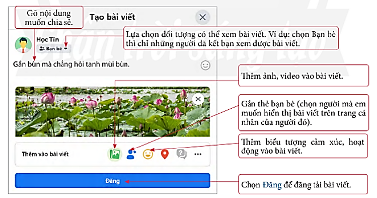 Lý thuyết Tin Học 7 Bài 5: Mạng xã hội – Chân trời sáng tạo  (ảnh 1)