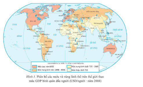 Giải Địa Lí 11 bài 1: Sự tương phản về trình độ phát triển kinh tế - xã hội của các nhóm nước. Cuộc cách mạng khoa học và công nghệ hiện đại. (ảnh 1)