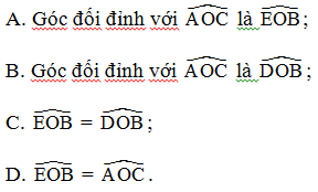 TOP 20 câu Trắc nghiệm Bài ôn tập cuối chương 3- Toán 7 Kết nối tri thức (ảnh 1)