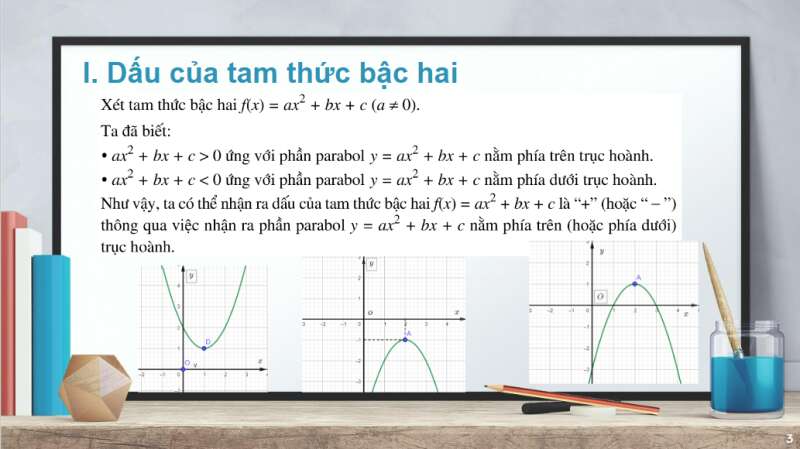 Bài giảng điện tử Bất phương trình bậc hai một ẩn | Giáo án PPT Toán 10 Cánh diều (ảnh 3)