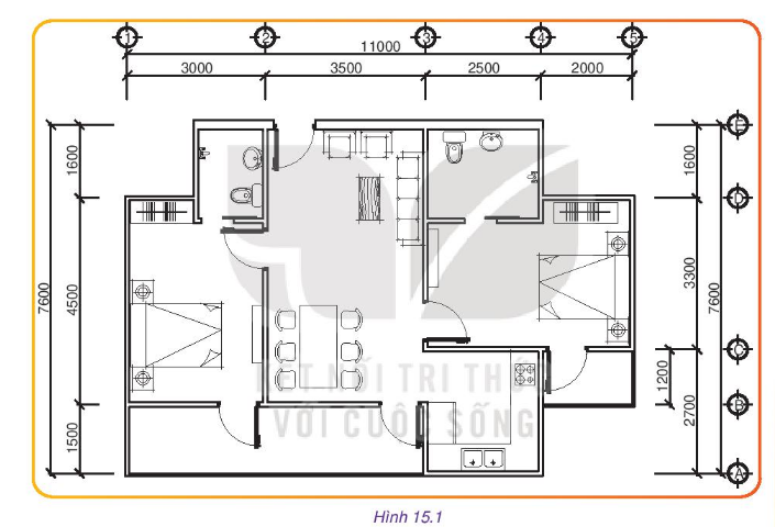 Công nghệ 10 Bài 15: Bản vẽ xây dựng | Kết nối tri thức (ảnh 1)