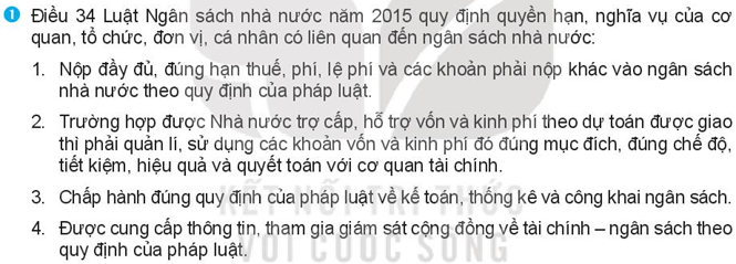 Kinh tế 10 Bài 5: Ngân sách nhà nước | Kết nối tri thức (ảnh 7)