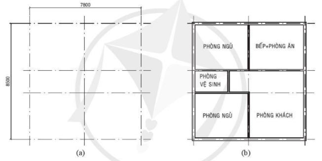 Giải Công nghệ 10 Bài 16: Bản vẽ xây dựng - Cánh diều (ảnh 1)