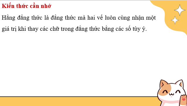 Giáo án điện tử Bài tập cuối chương 2 trang 47 | Bài giảng PPT Toán 8 Kết nối tri thức (ảnh 1)