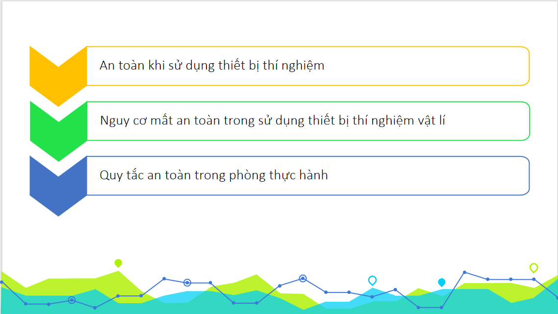 Giáo án điện tử Các quy định trong phòng thực hành| Bài giảng PPT Vật lý 10 (ảnh 1)