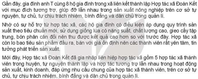 Kinh tế 10 Bài 7: Sản xuất kinh doanh và các mô hình sản xuất kinh doanh | Kết nối tri thức (ảnh 2)