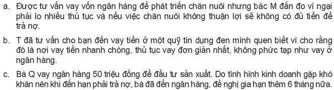 Kinh tế 10 Bài 8: Tín dụng và vai trò của tín dụng trong đời sống | Kết nối tri thức (ảnh 7)