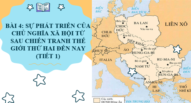 Giáo án điện tử Bài 4: Sự phát triển của chủ nghĩa xã hội từ sau chiến tranh thế giới thứ hai đến nay | Bài giảng PPT Lịch sử 11 Kết nối tri thức (ảnh 1)