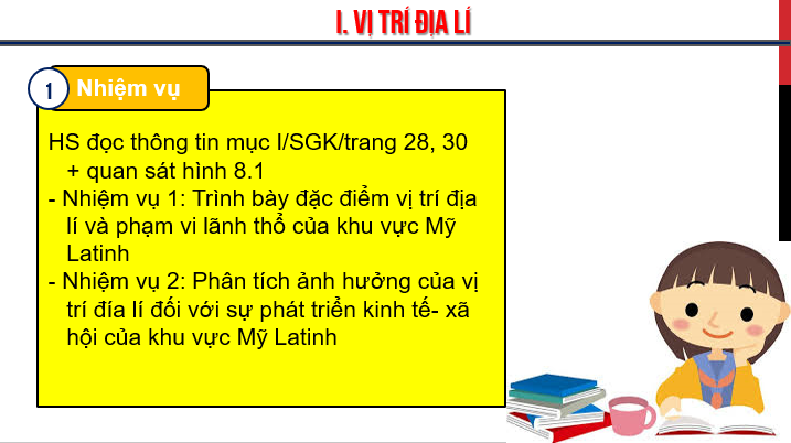 Giáo án điện tử Địa lí 11 Bài 8 (Chân trời sáng tạo): Tự nhiên, dân cư, xã hội và kinh tế Mỹ Latinh| Bài giảng PPT Địa lí 11 (ảnh 1)