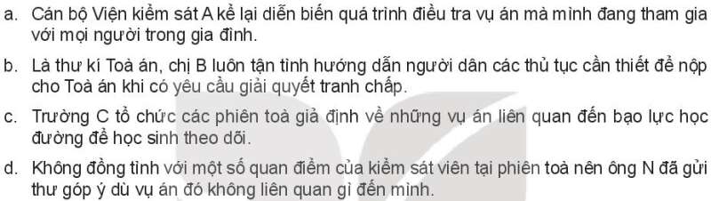 Pháp luật 10 Bài 22: Tòa án nhân dân và Viện kiểm sát nhân dân | Kết nối tri thức (ảnh 7)