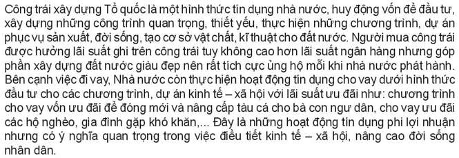 Kinh tế 10 Bài 9: Dịch vụ tín dụng | Kết nối tri thức (ảnh 9)