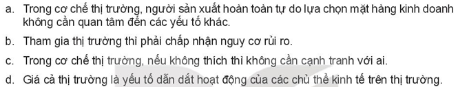 Kinh tế 10 Bài 4: Cơ chế thị trường | Kết nối tri thức (ảnh 6)