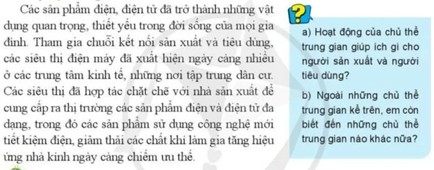 Kinh tế 10 Bài 2: Các chủ thể của nền kinh tế | Cánh diều (ảnh 2)