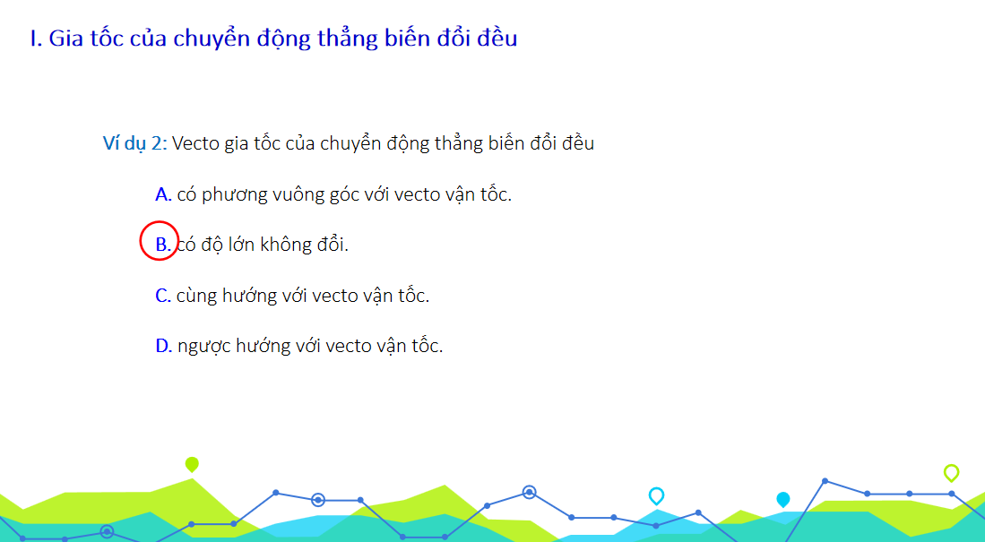 Giáo án điện tử Chuyển động thẳng biến đổi đều| Bài giảng PPT Vật lí 10 (ảnh 1)